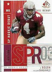 Anquan Boldin #132 Football Cards 2003 SP Game Used Prices