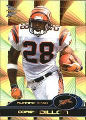 Corey Dillon [Holographic Gold] Football Cards 2000 Pacific Prism Prospects Prices