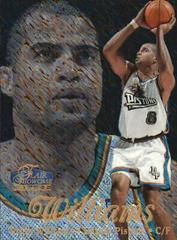 Brian Williams Row 1 #74 Basketball Cards 1997 Flair Showcase Prices