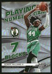 Robert Williams III Basketball Cards 2021 Panini Contenders Optic Playing the Numbers Game Prices