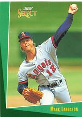 Mark Langston #52 Baseball Cards 1993 Score Select Prices
