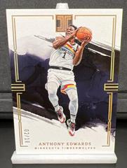 Anthony Edwards [Holo Gold] #5 Basketball Cards 2022 Panini Impeccable Prices