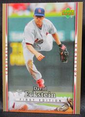 David Eckstein #286 Baseball Cards 2007 Upper Deck First Edition Prices