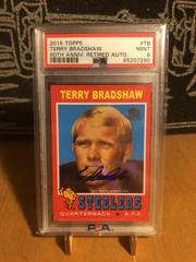 Terry Bradshaw #TB Football Cards 2015 Topps 60th Anniversary Retired Autograph Prices