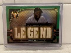 Willie Mays [Emerald] #RL-WM Baseball Cards 2022 Topps Triple Threads Relics Legends Prices