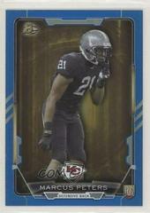 Marcus Peters [Blue] #1 Football Cards 2015 Bowman Rookies Prices
