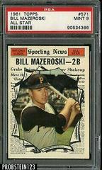 Bill Mazeroski [All Star] #571 Baseball Cards 1961 Topps Prices