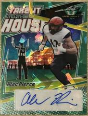 Alec Pierce [Crystal Green] #TH-AP1 Football Cards 2022 Leaf Valiant Autographs Take it to the House Prices