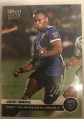 Jeremy Ebobisse Soccer Cards 2021 Topps Now MLS Prices