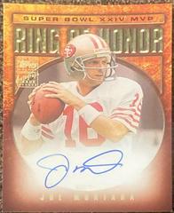 Joe Montana #RH-JM3 Football Cards 2002 Topps Ring of Honor Autographs Prices