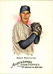 Andy Pettitte #138 Baseball Cards 2008 Topps Allen & Ginter Prices