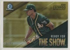 Jesus Luzardo [Gold Refractor] Baseball Cards 2019 Bowman Chrome Ready for the Show Prices