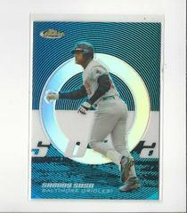 Sammy Sosa [Blue Xfractor] #10 Baseball Cards 2005 Finest Prices