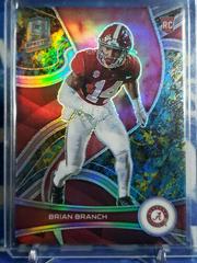 Brian Branch [Meta] #5 Football Cards 2023 Panini Chronicles Draft Picks Spectra Prices