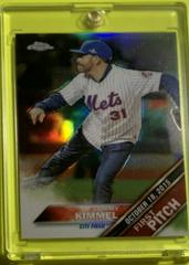 Jimmy Kimmel [Orange Refractor] #FPC-13 Baseball Cards 2016 Topps Chrome First Pitch Prices