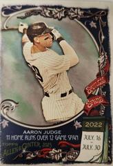 Aaron Judge #SS-1 Baseball Cards 2023 Topps Allen & Ginter Spotless Spans Prices