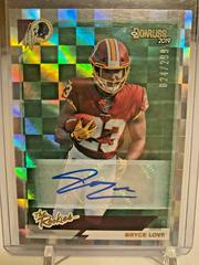 Bryce Love #TR 32 Football Cards 2019 Donruss The Rookies Autographs Prices