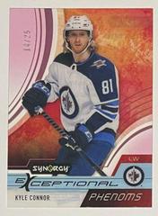 Kyle Connor [Pink] Hockey Cards 2021 Upper Deck Synergy Exceptional Phenoms Prices