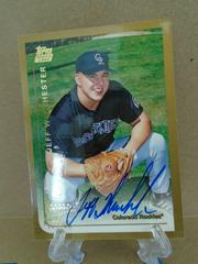 Jeff Winchester [Certified Autograph] #T54 Baseball Cards 1999 Topps Traded Prices
