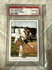 Tim Lincecum [No Card Number] Baseball Cards 2010 Topps 206 Prices