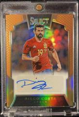 Diego Costa [Copper] Soccer Cards 2016 Panini Select Signatures Prices