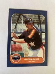 Glenn Davis #63 Baseball Cards 1986 Fleer Mini Prices