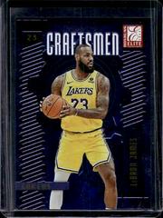 LeBron James [Purple] #3 Basketball Cards 2023 Donruss Elite Craftsmen Prices