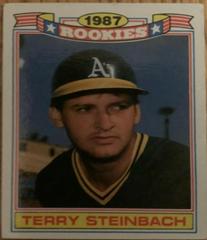 Terry Steinbach Baseball Cards 1988 Topps Glossy Rookies Prices
