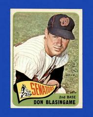 Don Blasingame #21 Baseball Cards 1965 Topps Prices