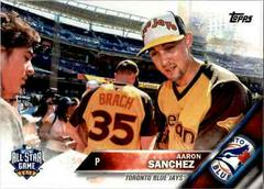 Aaron Sanchez #US227 Baseball Cards 2016 Topps Update Prices