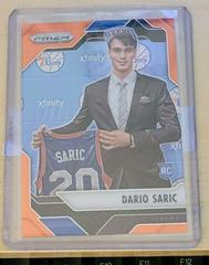 Dario Saric [Orange Prizm] Basketball Cards 2016 Panini Prizm Prices