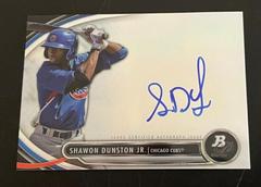 Shawon Dunston Jr. #SD Baseball Cards 2013 Bowman Platinum Autograph Prospects Prices