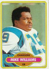 Mike Williams Football Cards 1980 Topps Prices