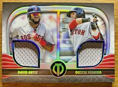 David Ortiz, Dustin Pedroia #DR2-OP Baseball Cards 2022 Topps Tribute Dual Relics 2 Prices