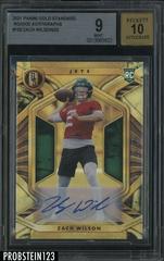 Zach Wilson [Autograph] Football Cards 2021 Panini Gold Standard Prices