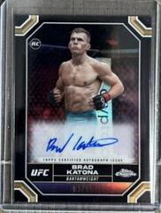 Brad Katona [Black Refractor] #CRA-BKA Ufc Cards 2024 Topps Chrome UFC Rookie Autograph Prices