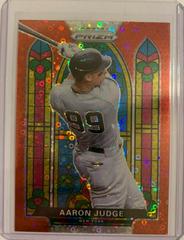 Aaron Judge [Red Prizm] #SG-5 Baseball Cards 2021 Panini Prizm Stained Glass Prices