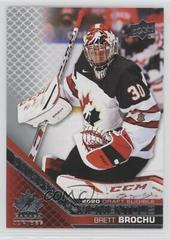 Brett Brochu #PM-28 Hockey Cards 2022 Upper Deck Team Canada Juniors Prospectus Momentous Prices