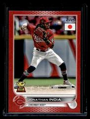 Jonathan India [Red] #31 Baseball Cards 2022 Topps Japan Edition Prices
