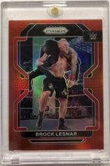 Brock Lesnar [Red Prizm] #135 Wrestling Cards 2022 Panini Prizm WWE Prices