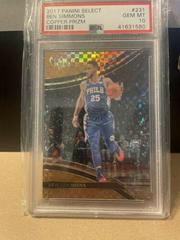 Ben Simmons [Copper Prizm] #231 Basketball Cards 2017 Panini Select Prices