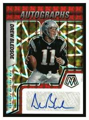 Drew Bledsoe [Choice Black Gold] Football Cards 2022 Panini Mosaic Autographs Prices