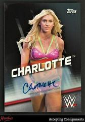 Charlotte [Silver Autograph] Wrestling Cards 2016 Topps WWE Divas Revolution Prices