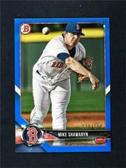 Mike Shawaryn [Blue] #BD-101 Baseball Cards 2018 Bowman Draft Prices