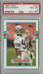 Rufus Porter #184 Football Cards 1989 Topps Prices