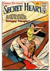 Secret Hearts #30 (1955) Comic Books Secret Hearts Prices