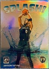 Jayson Tatum [Holo] #7 Basketball Cards 2022 Panini Donruss Optic Splash Prices
