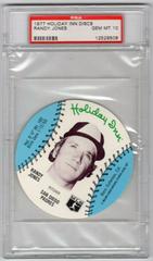 Randy Jones Baseball Cards 1977 Holiday Inn Discs Prices