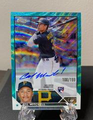 Cal Mitchell [Aqua Wave] #RA-CMI Baseball Cards 2023 Topps Chrome Rookie Autographs Prices