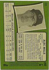 Alec Mills [Flip Stock] Baseball Cards 2020 Topps Heritage Prices
